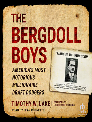 cover image of The Bergdoll Boys